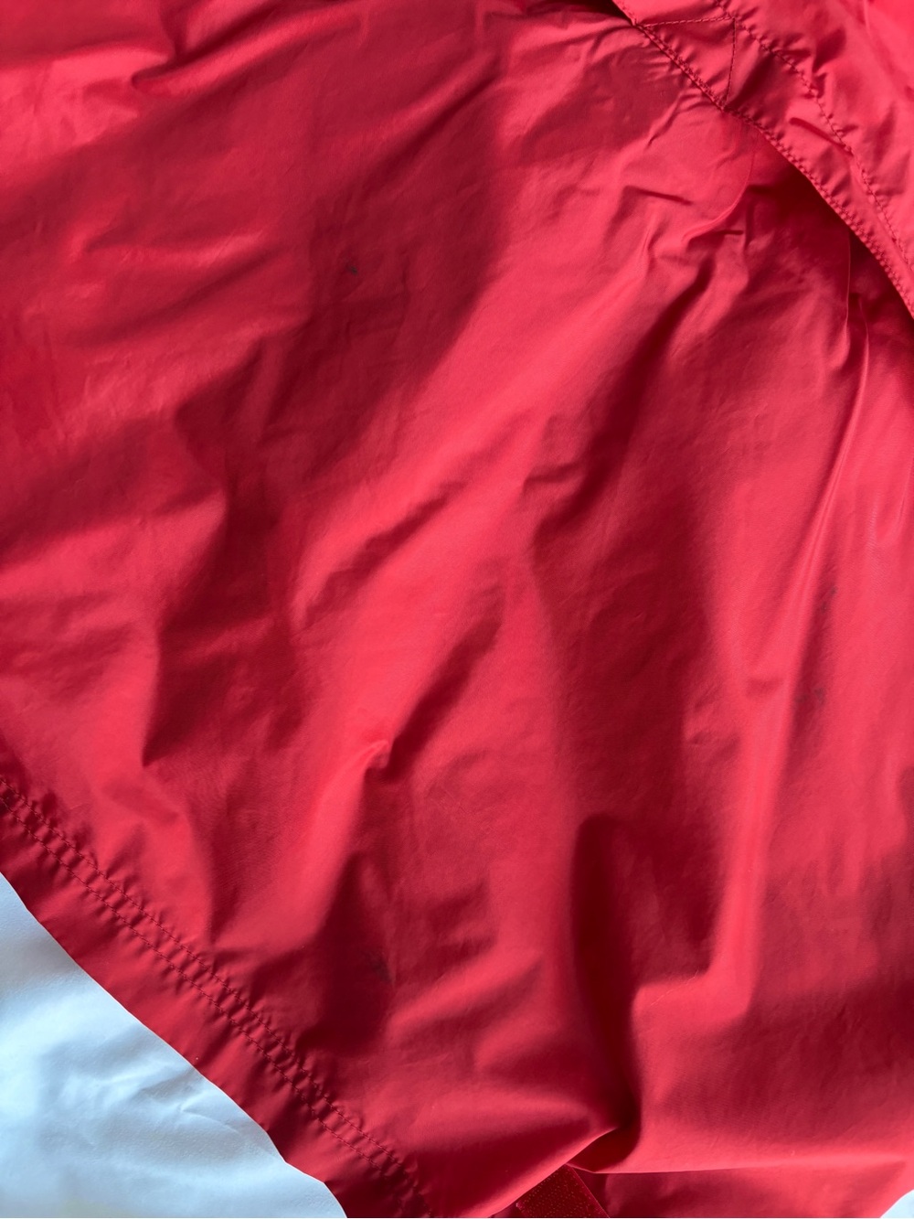 Y2K Red Adidas Zip Up Windbreaker Jacket - Picture 6 of 7
